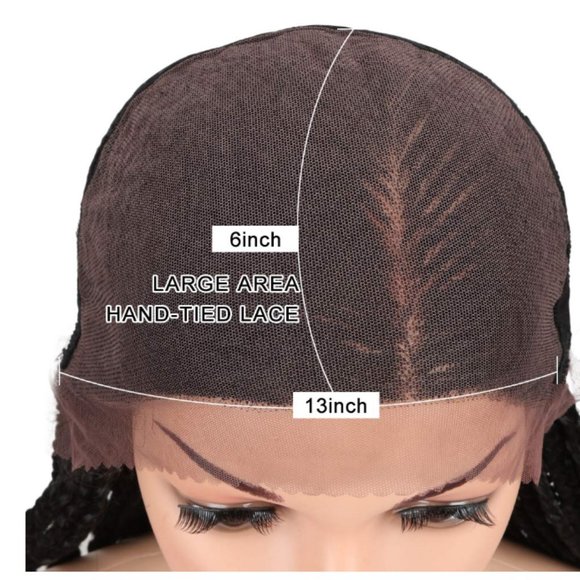 Micro Braided Lace Front Wig W Baby Hair 28\
